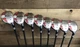 DEMO Senior Mens iDrive Golf Clubs All Rescue Hybrid 3-PW Arthritic Grip 7-2ZMG