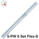 Nippon Shaft N.S.PRO 1150GH TOUR Iron Club Shafts 5-PW 6pcs Set Tip .355 Flex S