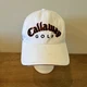Callaway Golf Hat White Mesh Adjustable Cap FT-3 HX Tour New Era One Size