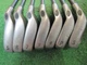 CALLAWAY X-12, 5-PW-SW (7 irons), CALLAWAY RCH 99 FIRM FLEX GRAPHITE SHAFTS
