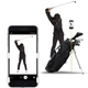 Selfie Golf Record Golf Swing - Cell Phone Holder Golf Analyzer Accessories | Wi
