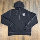 2010a Black Nike Hoodie With Embroidered Sleeve Hit