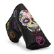 Montela Golf Club Covers: Skeleton Putter, Driver, Fairway Wood Headcovers