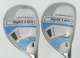 Adams Tight Lies TL-812 4+5 Hybrids Ladies  Graphite Head Covers RH  #0761