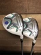 DEMO RH Womens Rife Golf 812s Offset #11 + #13 Fairway Wood Lady Set 5829-G3F7