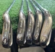 Tour Select X-101 Ti Irons 5 Clubs 4-6-7-9-PW Steel Shaft Reg Flex Good Grips.
