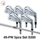 Bridgestone 241CB Iron Wedge 5pcs Set 6-pw RH Dynamic Gold Steel Shaft S200 Flex