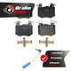 Front Ceramic Brake Pads Wear Sensor Kit For 2019-2022 Mercedes-Benz GLC300 2.0L