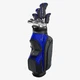 NEW Wilson PlayerFit Mens Set w/ Cart Bag Driver Graphite Irons Putter Regular