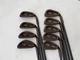 Ping Eye 2 Iron Set Beryllium Copper Black 3-PW SW RH Aldila Light Flex Graphite