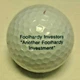 Foolhardy Investors Logo Golf Ball (Top Flite XL) ~ AAA