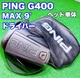 PING G400 MAX Driver 1W 9&deg; Head Only