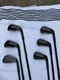 2021 Titleist t100 Black Irons, 5-PW Extra Stiff +1 Inch Length