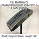 RJ Bettinardi Studio Stock SS-28 Putter 2017 putter Putter 34" Original Steel Ri