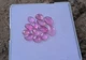 13 Piece Natural Top Pink Tourmaline Faceted Rose Cut Gemstone