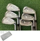 Honma TOUR WORLD TW757Vx Iron Set / (5-PW) / Flex Stiff NS PRO MODUS3 Near Mint
