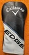 CALLAWAY EDGE DRIVER HEADCOVER BLACK - WHITE - BLUE