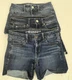 AEO American Eagle 360 Super Next Level Stretch Denim Shorts Size 2 Lot of 3