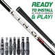 UST Mamiya LIN-Q Powercore Red 6S - Stiff Shaft for Ping G440 K, G440 Models