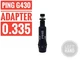 Adapter sleeve 0.335 for Ping G430 G425 G410 Driver Left Hand LH