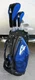 NEW Mens Hippo 4OS Hybrid 7 Way Golf Bag w Dual Shoulder Straps Stand & 12 Clubs