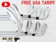 7Pcs Titleist 695 MB FORGED Iron set 4-5-6-7-8-9-P PW RH NS PRO 100 Stiff Irons