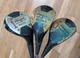 Vintage Ben Hogan Radial Woods 1, 3 & 5 Wood Apex Steel Shafts RH Original