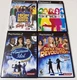 American Idol Dance Dance Revolution Pop Sing It Disney (Sony PS2) Lot of 4