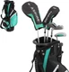 Aspire Junior plus Kids Golf Clubs &ndash; Boys&rsquo; & Girls&rsquo; Right-Handed Golf Set with L