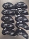 10Pcs Golf Iron Headcovers For Ping G440 Club Head Covers Caps 4-LW Black