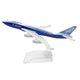 1/400 16cm B747 Prototype Plane Model Airplane Simulation Aircraft Display