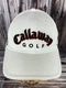 Callaway Golf FT-3 HX Tour White Black Mesh Strap Back Adjustable Baseball Cap
