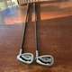 2 F2 Golf Face Forward F2-SS 56* And 52 * RH U-flex 36" Golf Clubs