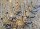 TITLEIST T300 FORGED 4,5,6,8,9,PW + 48 IRONS AMT RED R300 R FLEX STEEL 
