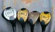 Wilson 1200 LT Golf Clubs- Driver/1 Wood, 3 Wood, 4 Wood, 5 Wood- Vintage Wooden