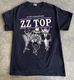 ZZ Top A Celebration 2021 Tour Shirt Mens Small Black Concert Tour Graphic Tee