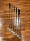 Mizuno MP-59 Forged Iron Set 4-PW TI Muscle Dynamic Stiff RH WITH LEAD TAPE