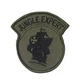 US Army Jungle Expert Embroidered Iron On Patch - Sub 70-T