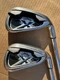 Callaway Golf X-20 3 & 7 Iron Steel Shaft Uniflex Right-Handed 37" Set Of 2