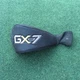 GX-7 14&deg; Driver Sock Golf Club Head Cover Black
