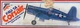 Top Flite Balsa Wood F4U-1A Corsair RC plane kit 61" WS - VTG - PARTS, No Motor