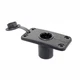 Scotty 0244-BK Flush Deck Mount With Rain Cap [black] (0244bk)