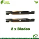 2Pcs Blade For 36" Husqvarna LR10 LR12 LT20 LT1536 LTH1536 LR100 LRH130 LT112