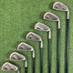 Taylormade Sim 2 Max Iron Set 5-PW AW Fujikura Ventus Blue 5-A Senior Flex