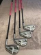 PXG 0311P FORGED GEN3 Irons,(7-9, PW) Auto Flex Shafts SF505