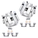 Rear Brake Calipers w/ Bracket for 2003-05 Infiniti G35 Nissan 350Z Murano Quest