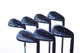 Mizuno Pro 221 Blue Ion Iron Set 4-PW +0.5 in Stiff Flex Steel Shaft Good
