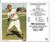 Larry Doby  - Cleveland Indians - 50th Anniversary Supercard 8" x 10" 