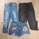 American Eagle Jeans Women's Size 2 Lot 3 Skinny Embroidered Flowers Mom
