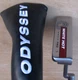 NEW ODYSSEY WHITE HOT PRO 2.0 #1 BLADE PUTTER 34.5" INCH GOLF CLUB + HEAD COVER